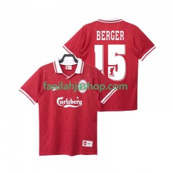 Liverpool Pelipaidat BERGER 15 1996 Retro Kotipelipaita 1998 Lyhythihainen ,Miehet