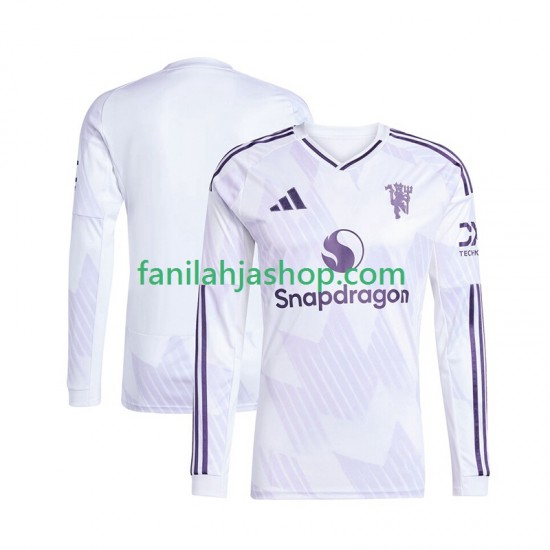 Manchester United Pelipaidat Vieraspelipaita 2025-2026 Pitkähihainen ,Miehet