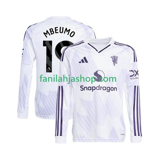Manchester United Pelipaidat Bryan Mbeumo 19 Vieraspelipaita 2025-2026 Pitkähihainen ,Miehet