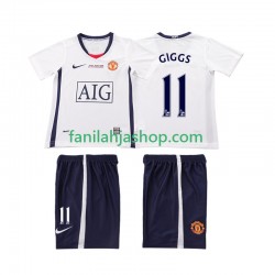 Manchester United Pelipaidat GIGGS 11 Champions League 2009 Retro Vieraspelipaita 2008 Lyhythihainen ,Lapset