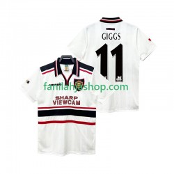 Manchester United Pelipaidat GIGGS 11 Retro Vieraspelipaita 1998 1999 Lyhythihainen ,Miehet