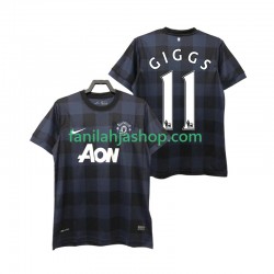 Manchester United Pelipaidat GIGGS 11 2013 2014 Retro Vieraspelipaita Lyhythihainen ,Miehet