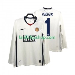 Manchester United Pelipaidat GIGGS 11 Premier League 2009 Retro Vieraspelipaita 2008 Pitkähihainen ,Miehet