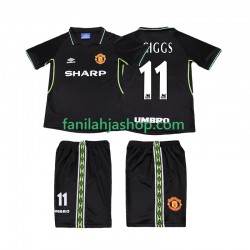 Manchester United Pelipaidat GIGGS 11 Retro Kolmaspelipaita 1998 1999 Lyhythihainen ,Lapset