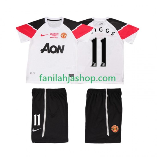 Manchester United Pelipaidat GIGGS 11 Champions League 2012 Retro Kolmaspelipaita 2011 Lyhythihainen ,Lapset