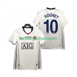 Manchester United Pelipaidat ROONEY 10 Champions League 2009 Retro Vieraspelipaita 2008 Lyhythihainen ,Miehet