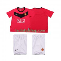 Manchester United Pelipaidat 2009 Retro Kotipelipaita 2010 Lyhythihainen ,Lapset