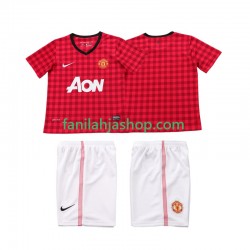 Manchester United Pelipaidat 2012 2013 Retro Kotipelipaita Lyhythihainen ,Lapset