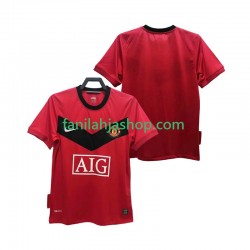 Manchester United Pelipaidat 2009 Retro Kotipelipaita 2010 Lyhythihainen ,Miehet