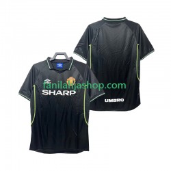 Manchester United Pelipaidat Retro Kolmaspelipaita 1998 1999 Lyhythihainen ,Miehet