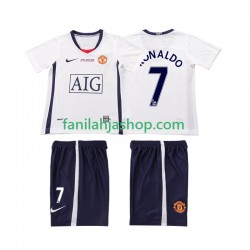 Manchester United Pelipaidat Ronaldo 7 Champions League 2009 Retro Vieraspelipaita 2008 Lyhythihainen ,Lapset