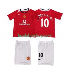 Manchester United Pelipaidat Ruud van Nistelrooy 2005 Retro Kotipelipaita 2006 Lyhythihainen ,Lapset