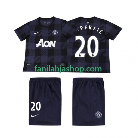 Manchester United Pelipaidat V PERSIE 20 2013 2014 Retro Vieraspelipaita Lyhythihainen ,Lapset
