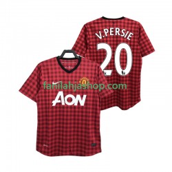Manchester United Pelipaidat V PERSIE 20 2012 2013 Retro Kotipelipaita Lyhythihainen ,Miehet