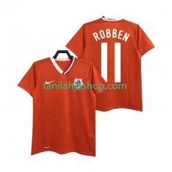 Alankomaat Pelipaidat ROBBEN 11 Retro Kotipelipaita 2008 Lyhythihainen ,Miehet