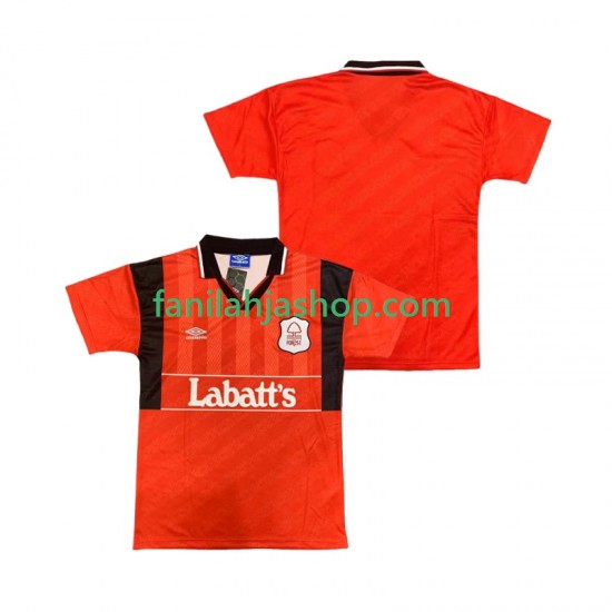 Nottingham Forest Pelipaidat 1995 Retro Kotipelipaita 1994 Lyhythihainen ,Miehet