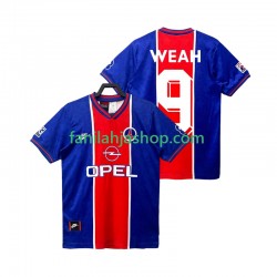 Paris Saint-Germain Pelipaidat WEAH 9 1995 1996 Retro Kotipelipaita Lyhythihainen ,Miehet