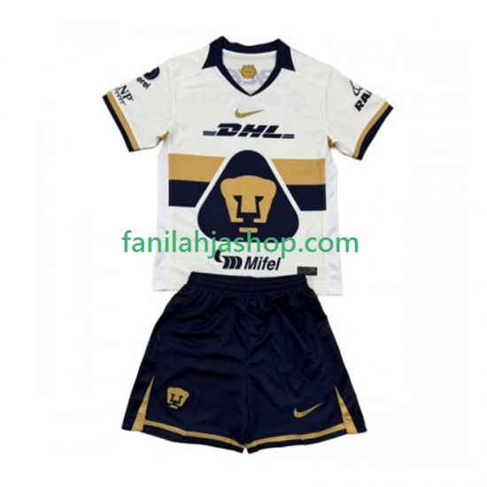Pumas UNAM Pelipaidat Kotipelipaita 2025-2026 Lyhythihainen ,Lapset