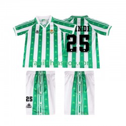 Real Betis Pelipaidat FINIDI 25 1996 1997 Retro Kotipelipaita Lyhythihainen ,Lapset