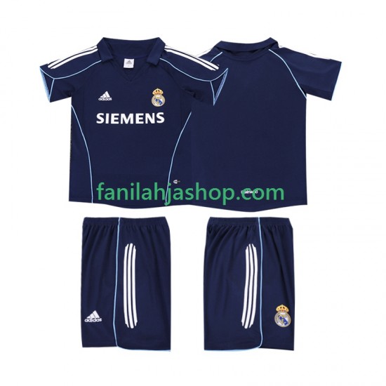 Real Madrid Pelipaidat 2005 Retro Vieraspelipaita 2006 Lyhythihainen ,Lapset