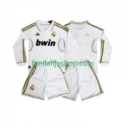 Real Madrid Pelipaidat 2012 Retro Kotipelipaita 2011 Pitkähihainen ,Lapset