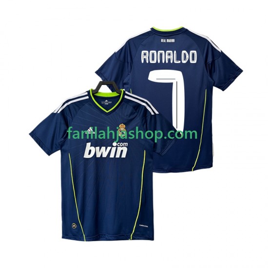 Real Madrid Pelipaidat Cristiano Ronaldo 7 Retro Vieraspelipaita 2011 2010 Lyhythihainen ,Miehet