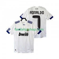 Real Madrid Pelipaidat Cristiano Ronaldo 7 Retro Kotipelipaita 2011 2010 Lyhythihainen ,Miehet