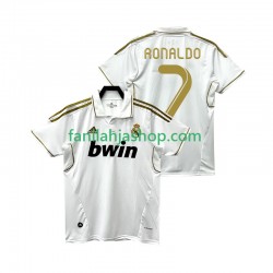 Real Madrid Pelipaidat Cristiano Ronaldo 7 2012 Retro Kotipelipaita 2011 Lyhythihainen ,Miehet