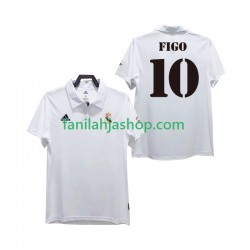 Real Madrid Pelipaidat FIGO 10 2003 Retro Kotipelipaita 2002 Lyhythihainen ,Miehet