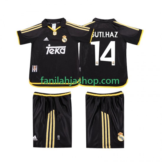 Real Madrid Pelipaidat GUTI.HAZ 14 2001 Retro Vieraspelipaita 1999 Lyhythihainen ,Lapset