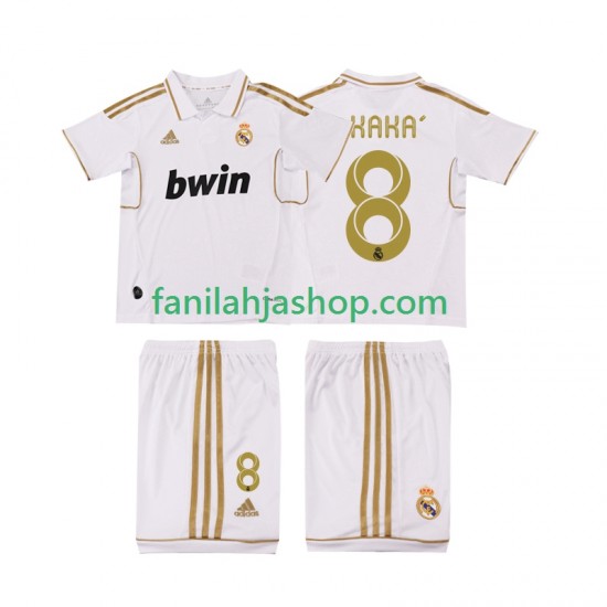 Real Madrid Pelipaidat KAKA 8 2012 Retro Kotipelipaita 2011 Lyhythihainen ,Lapset