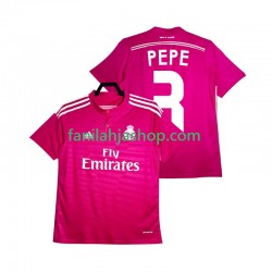 Real Madrid Pelipaidat PEPE 3 2014 2015 Retro Vieraspelipaita Lyhythihainen ,Miehet