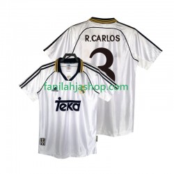 Real Madrid Pelipaidat R.CARLOS 3 2000 Retro Kotipelipaita 1998 Lyhythihainen ,Miehet