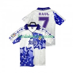 Real Madrid Pelipaidat RAUL 7 1996 1997 Retro Kolmaspelipaita Lyhythihainen ,Miehet