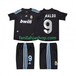 Real Madrid Pelipaidat RONALDO 9 2009 Retro Vieraspelipaita 2010 Lyhythihainen ,Lapset