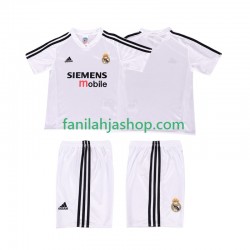 Real Madrid Pelipaidat 5 Retro Kotipelipaita 2004 2002 Lyhythihainen ,Lapset