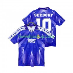 Real Madrid Pelipaidat SEEDORF 10 1996 1997 Retro Vieraspelipaita Lyhythihainen ,Miehet