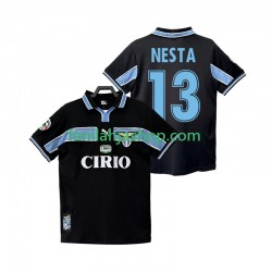 SS Lazio Pelipaidat NESTA 13 Retro Vieraspelipaita 1998 1999 Lyhythihainen ,Miehet