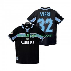 SS Lazio Pelipaidat VIERI 32 Retro Vieraspelipaita 1998 1999 Lyhythihainen ,Miehet