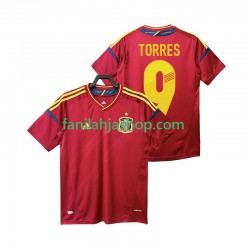Espanja Pelipaidat TORRES 9 2012 Retro Kotipelipaita Lyhythihainen ,Miehet
