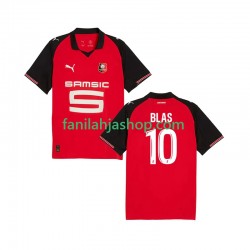 Stade Rennais Pelipaidat Ludovic Blas 10 Kotipelipaita 2025-2026 Lyhythihainen ,Miehet