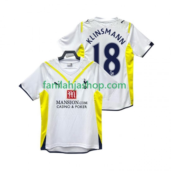 Tottenham Hotspur Pelipaidat KLINSMANN 18 2009 Retro Kotipelipaita 2010 Lyhythihainen ,Miehet