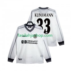Tottenham Hotspur Pelipaidat KLINSMANN 33 1997 Retro Kotipelipaita 1999 Pitkähihainen ,Miehet
