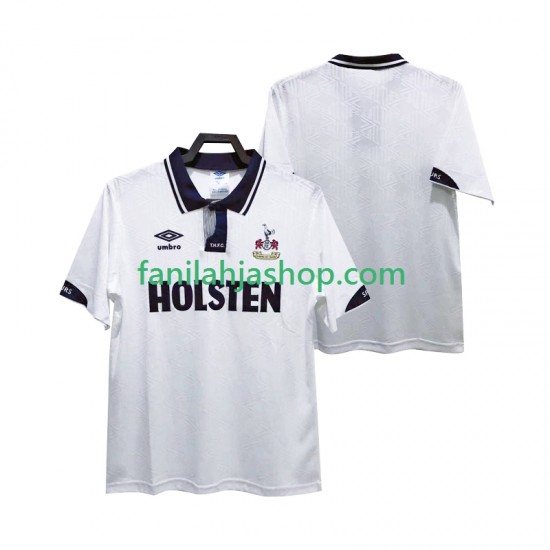 Tottenham Hotspur Pelipaidat 1991 1993 Retro Kotipelipaita Lyhythihainen ,Miehet