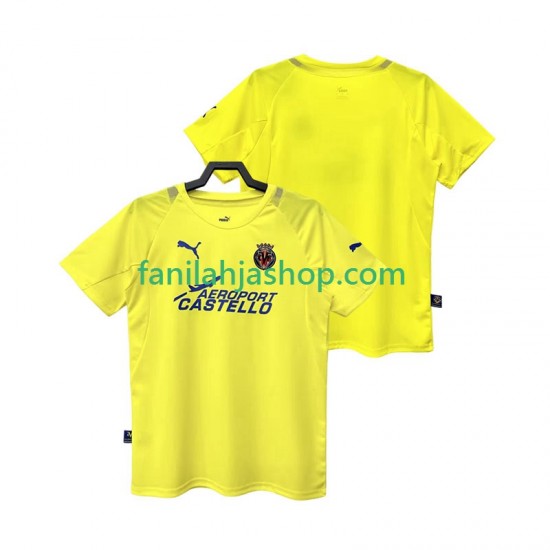 Villarreal CF Pelipaidat 2005 Retro Kotipelipaita 2006 Lyhythihainen ,Miehet