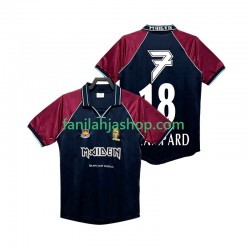 West Ham United Pelipaidat LAMPARD 18 Iron Maiden Retro Kotipelipaita 1999 Lyhythihainen ,Miehet