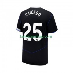 Chelsea Pelipaidat Moises Caicedo 25 Kolmaspelipaita 2025-2026 Lyhythihainen ,Miehet