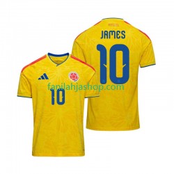 Kolumbia Pelipaidat James Rodriguez 10 World Cup Kotipelipaita 2026 Lyhythihainen ,Miehet