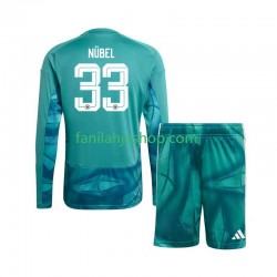 Saksa Pelipaidat Alexander Nubel 33 World Cup Maalivahdin Kotipelipaita 2026 Pitkähihainen ,Lapset