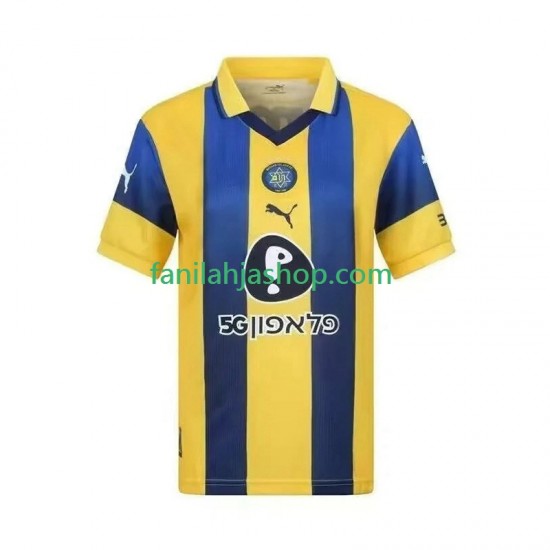 Pelipaidat Maccabi Tel Aviv Kotipelipaita 2025-2026 Lyhythihainen ,Miehet